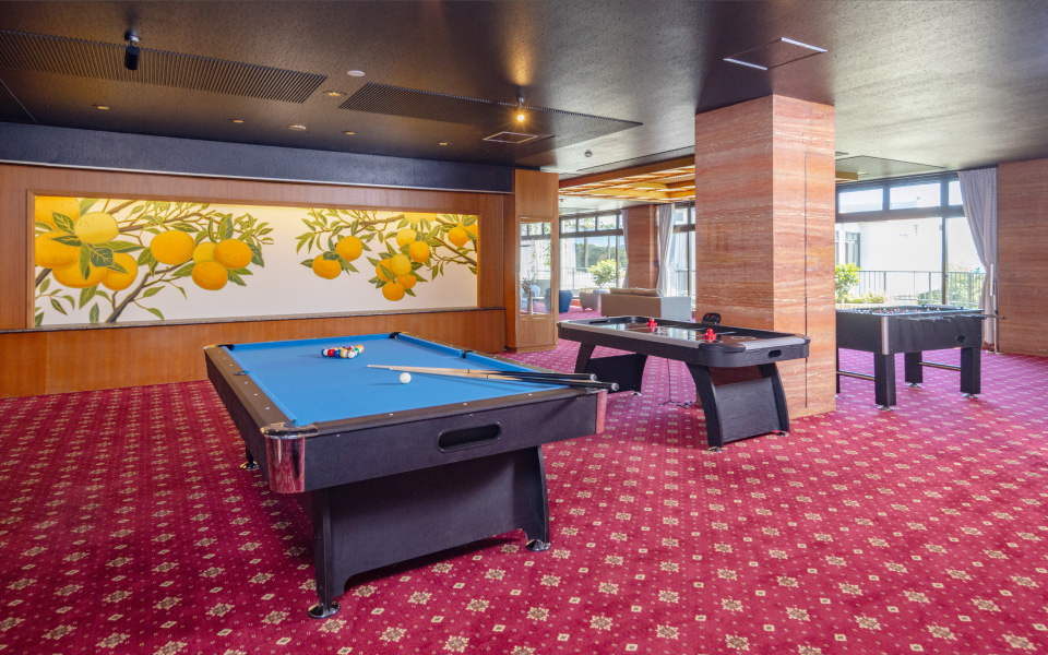 ビリヤード・エアホッケー