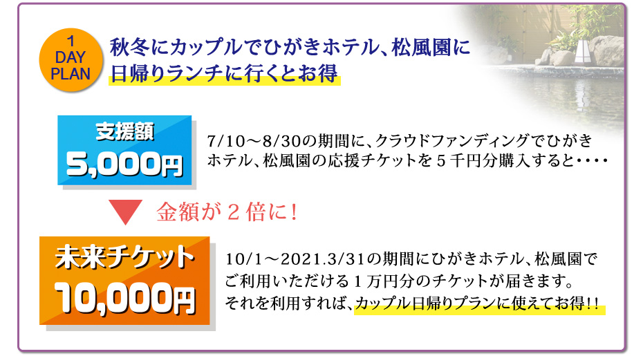 秋冬にカップルでひがきホテル、松風園に日帰りランチに行くとお得